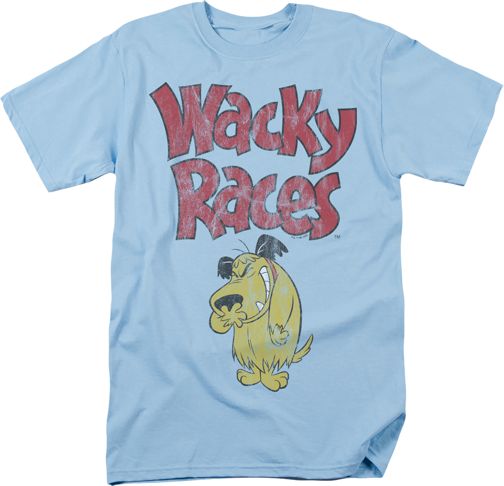 Vintage Blue Muttley Wacky Races T-Shirt product image 1