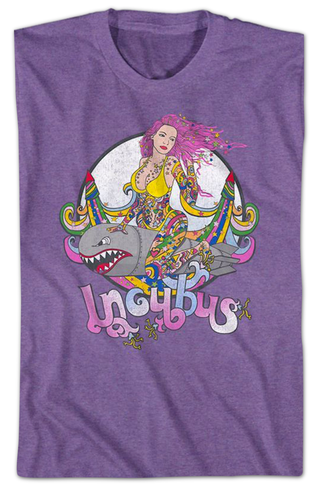 Vintage Bomb Girl Incubus T-Shirt product image 2