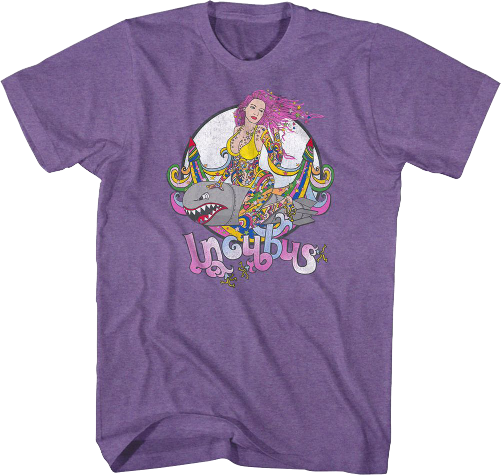 Vintage Bomb Girl Incubus T-Shirt product image 1