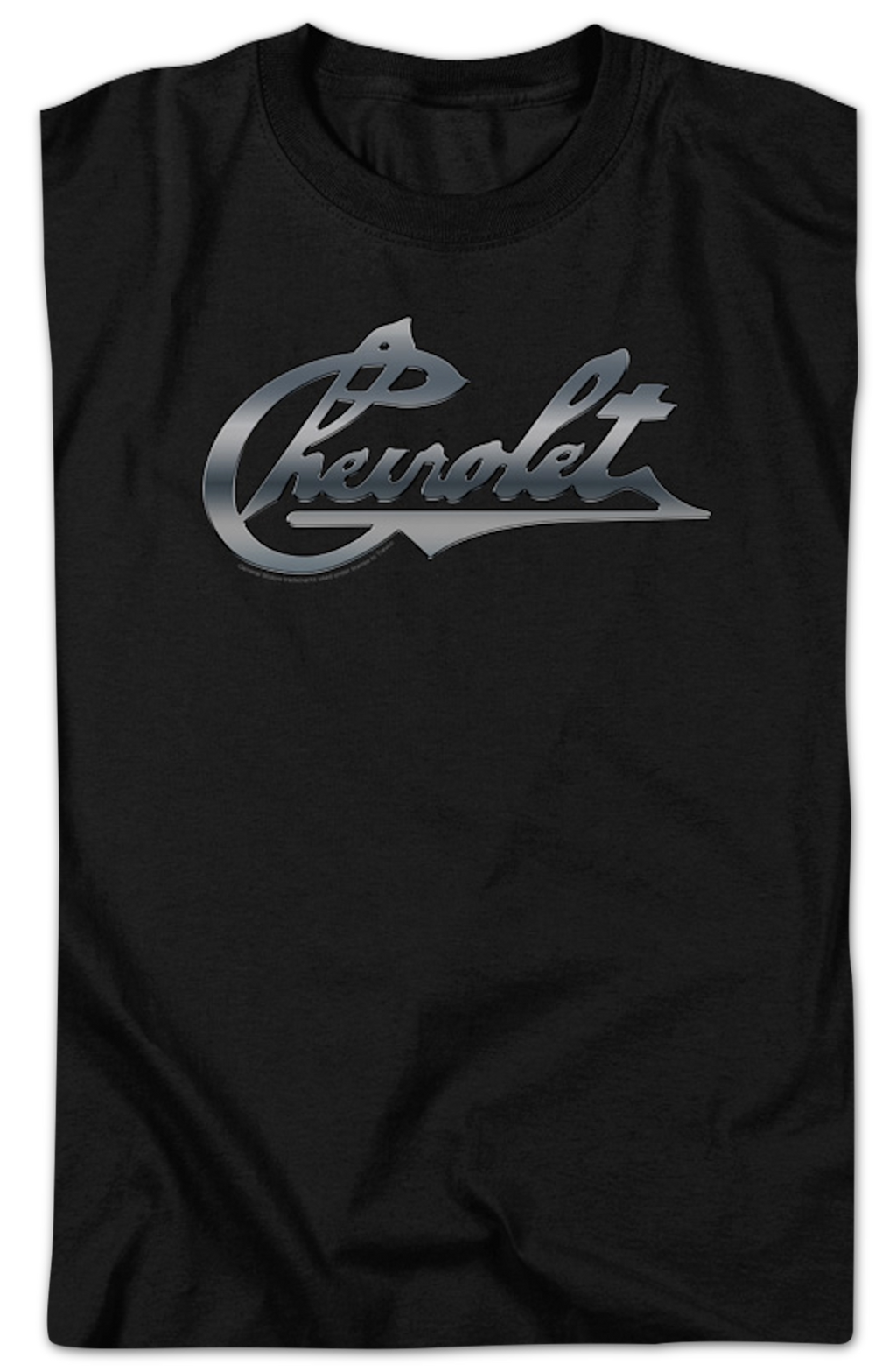 Vintage Chrome Logo Chevrolet T-Shirt product image 2