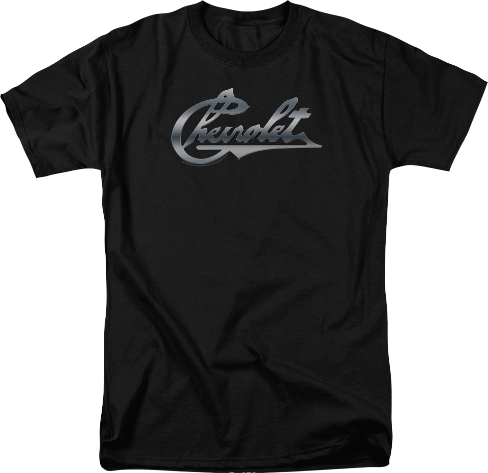 Vintage Chrome Logo Chevrolet T-Shirt product image 1