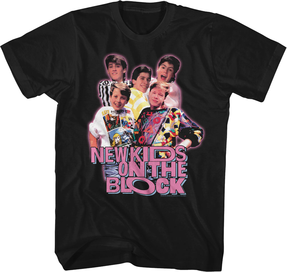 Vintage Group Photo New Kids On The Block T-Shirt product image 1