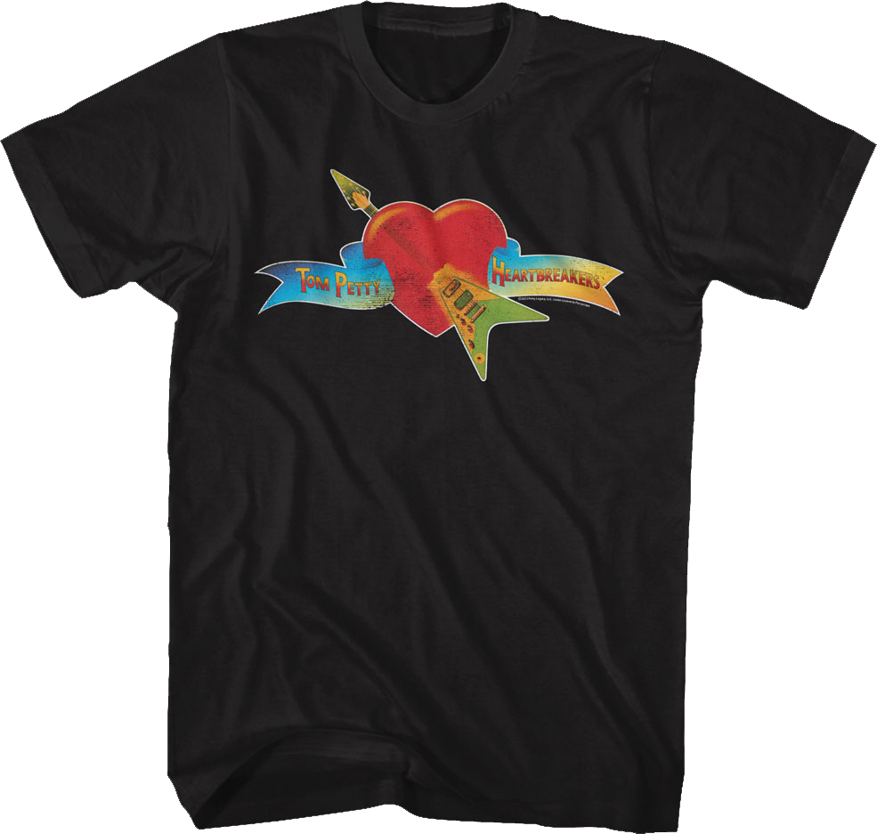 Vintage Logo Tom Petty & The Heartbreakers T-Shirt product image 1