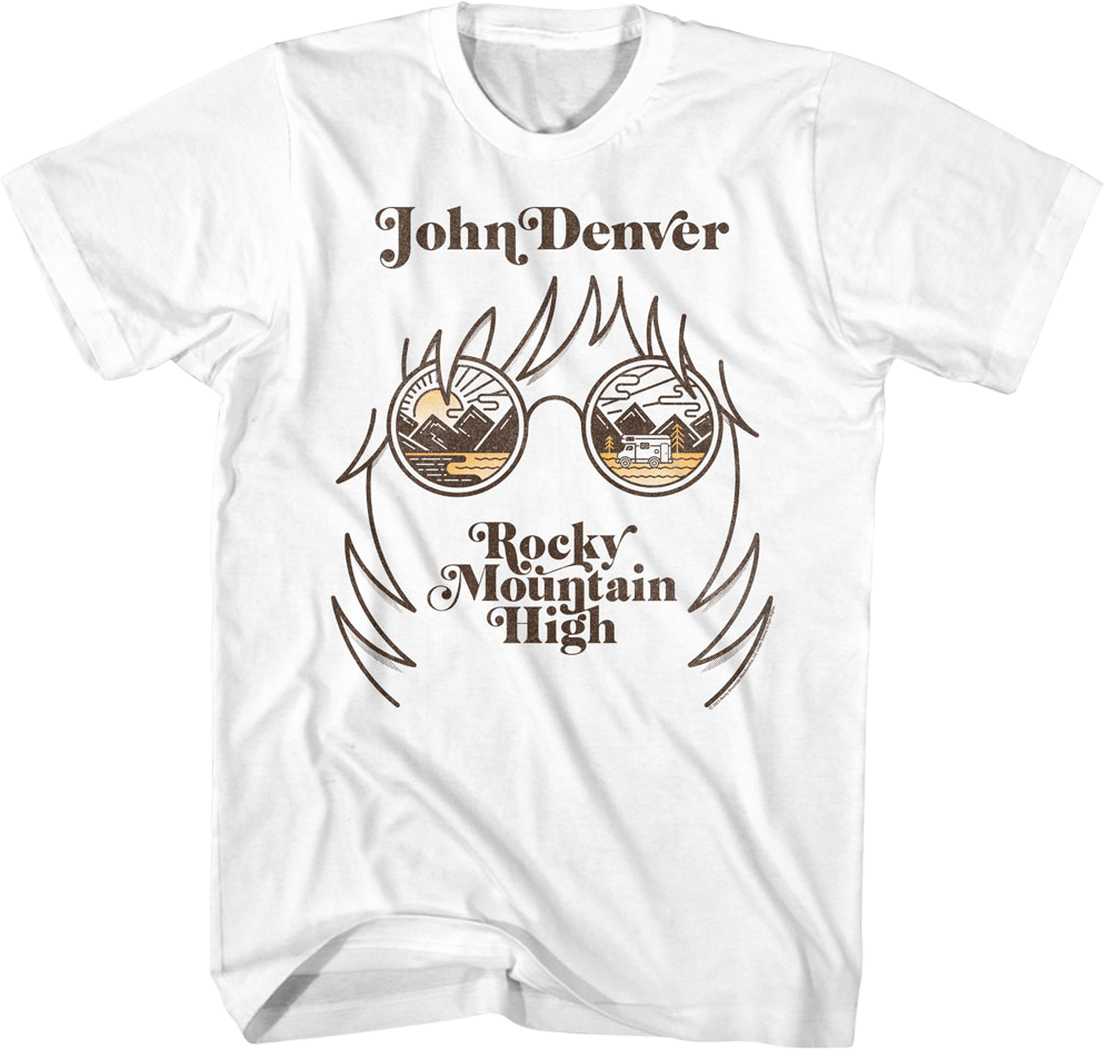 Vintage Rocky Mountain High John Denver T-Shirt product image 1