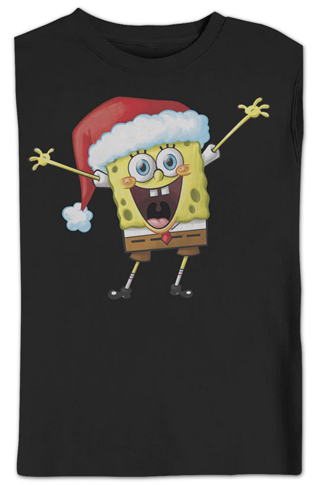 Vintage Santa Hat SpongeBob SquarePants Sweatshirt