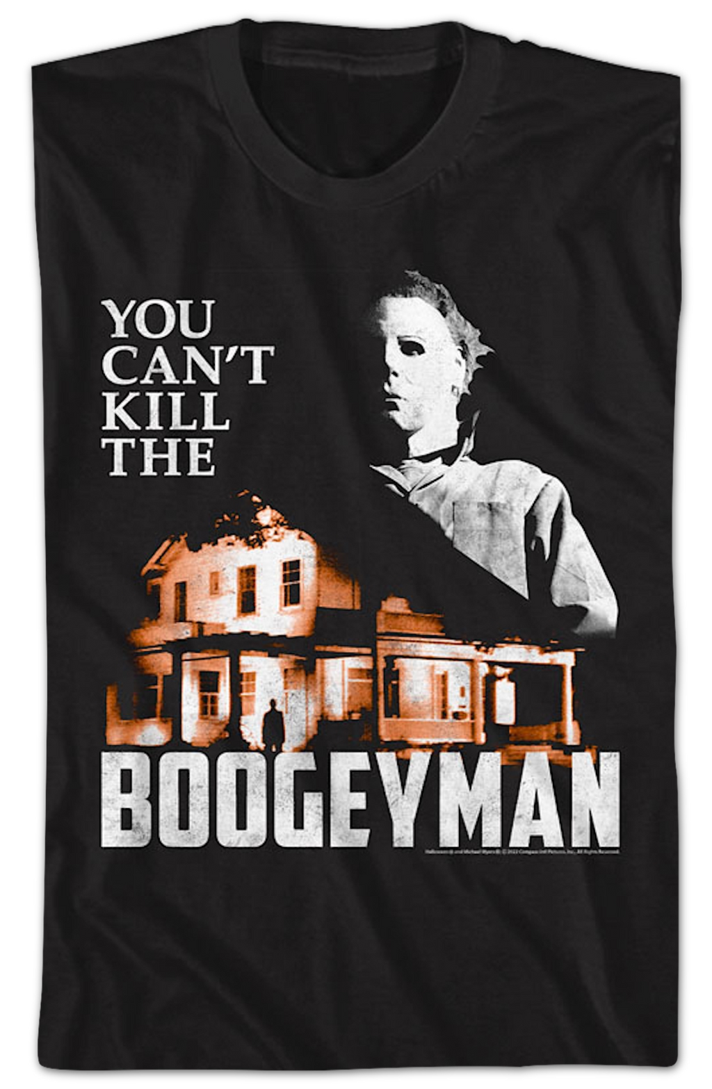 Vintage You Can't Kill The Boogeyman Halloween T-Shirt product image 2