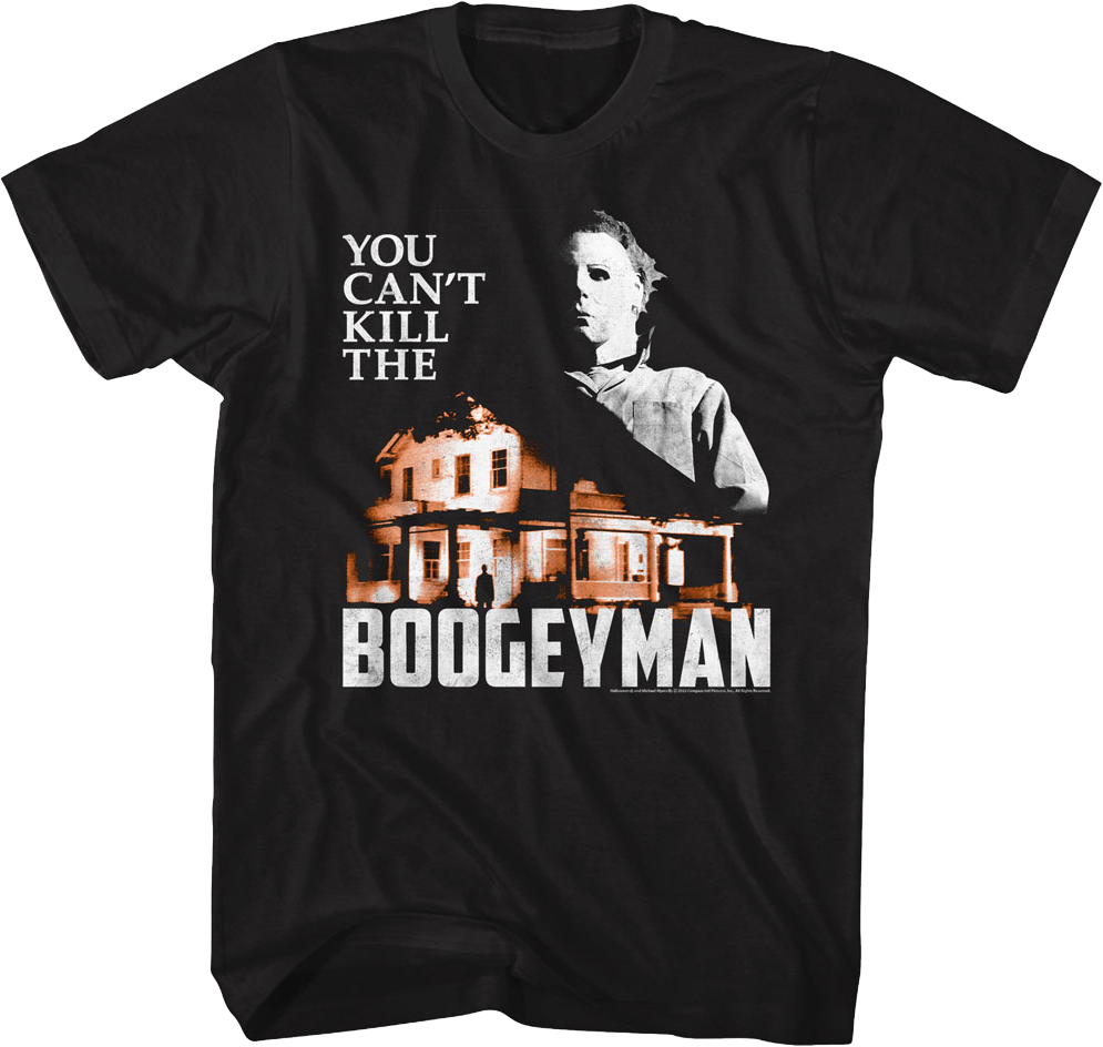 Vintage You Can't Kill The Boogeyman Halloween T-Shirt product image 1