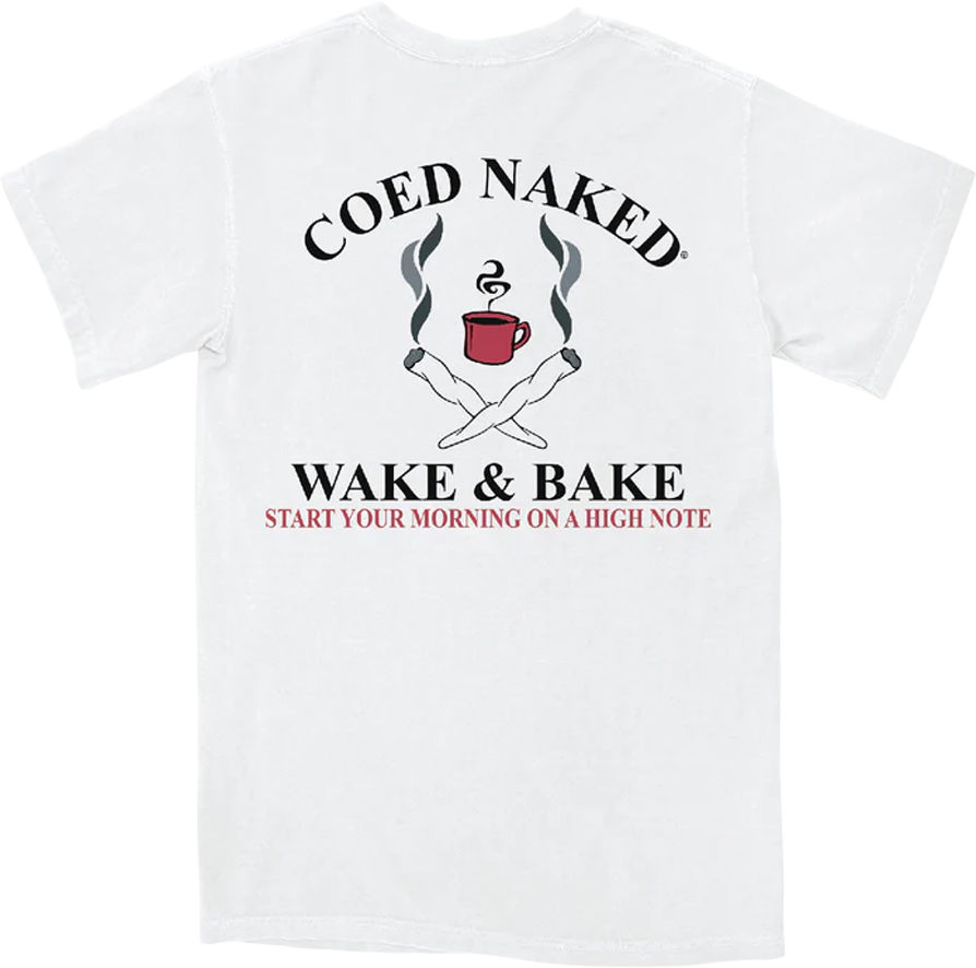 Wake & Bake Coed Naked T-Shirt product image 1