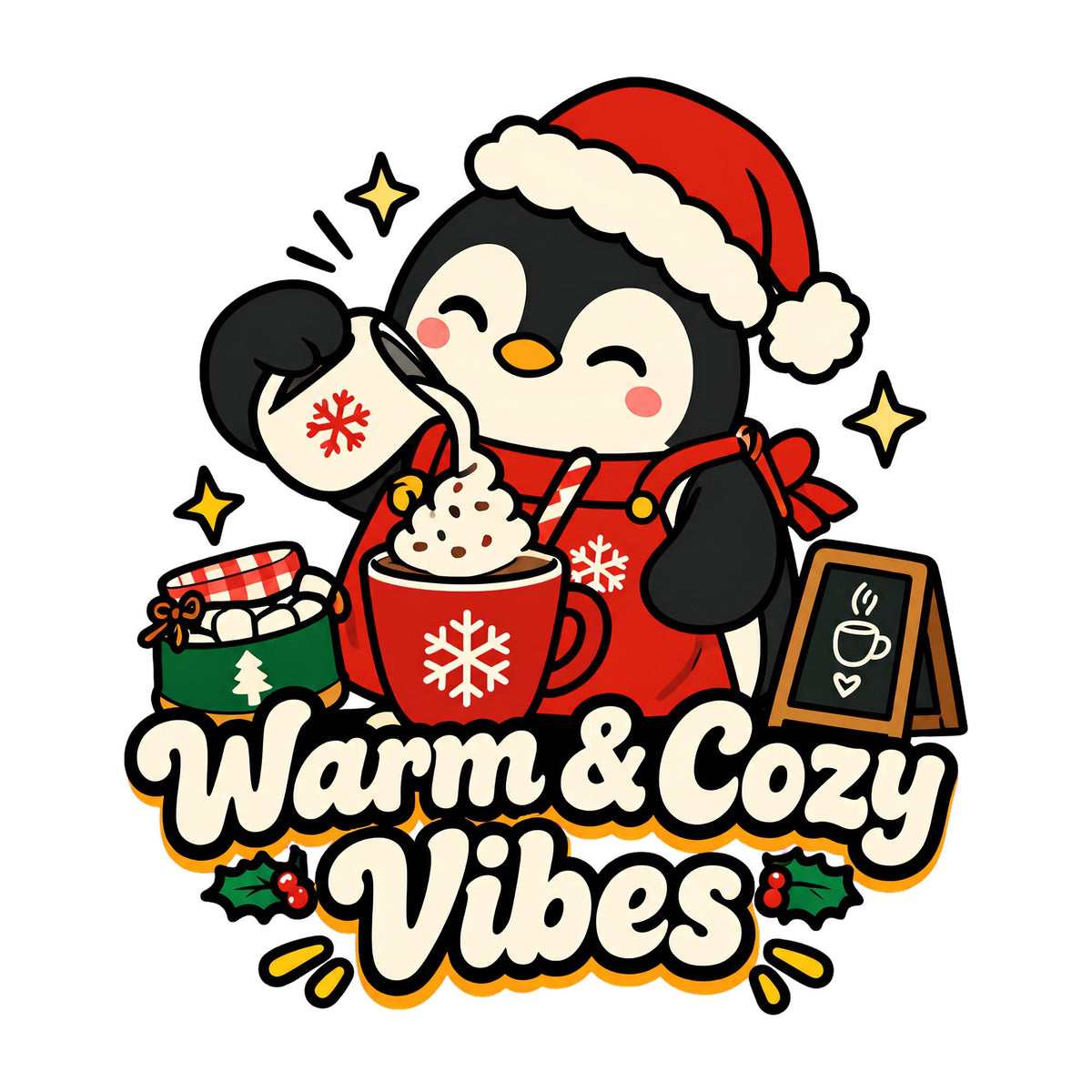 Warm Cozy Vibes Penguin product image 3