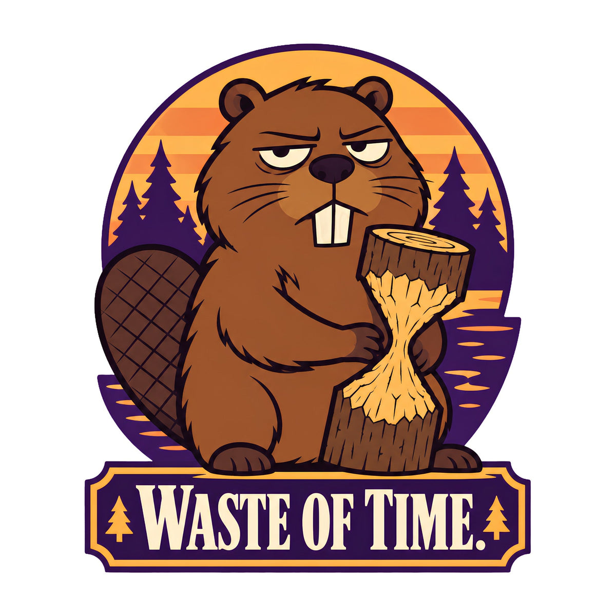 Waste of Time Beaver product image 3