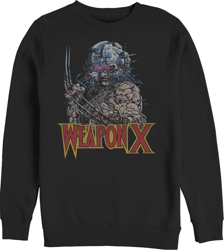Weapon X Marvel Comics Sweatshirt product image 1