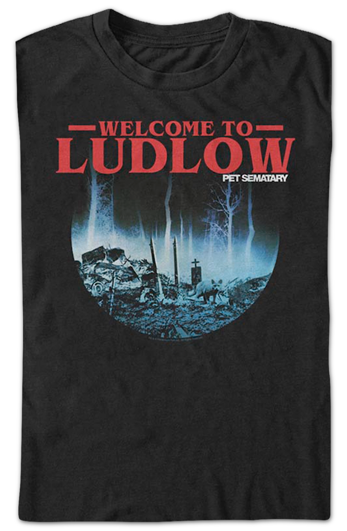 Welcome To Ludlow Pet Sematary T-Shirt product image 2