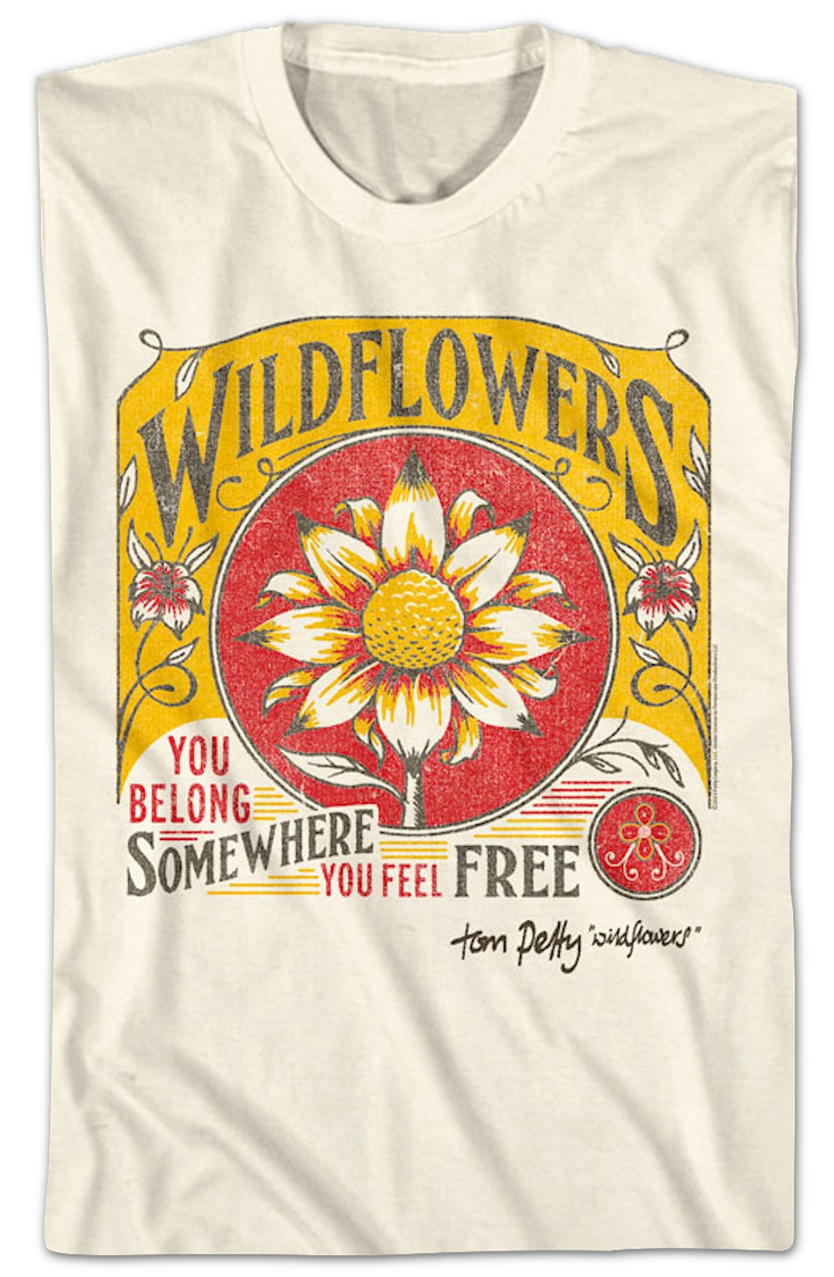 Wildflowers Tom Petty T-Shirt product image 2