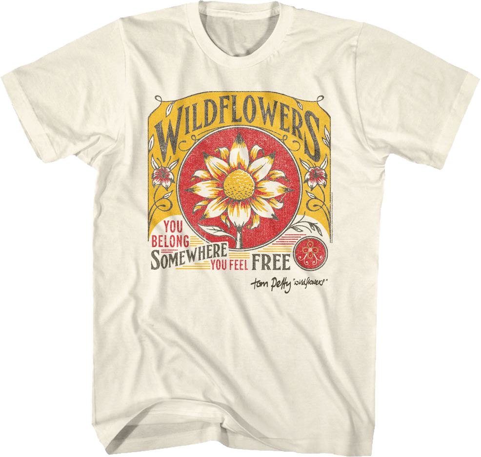 Wildflowers Tom Petty T-Shirt product image 1