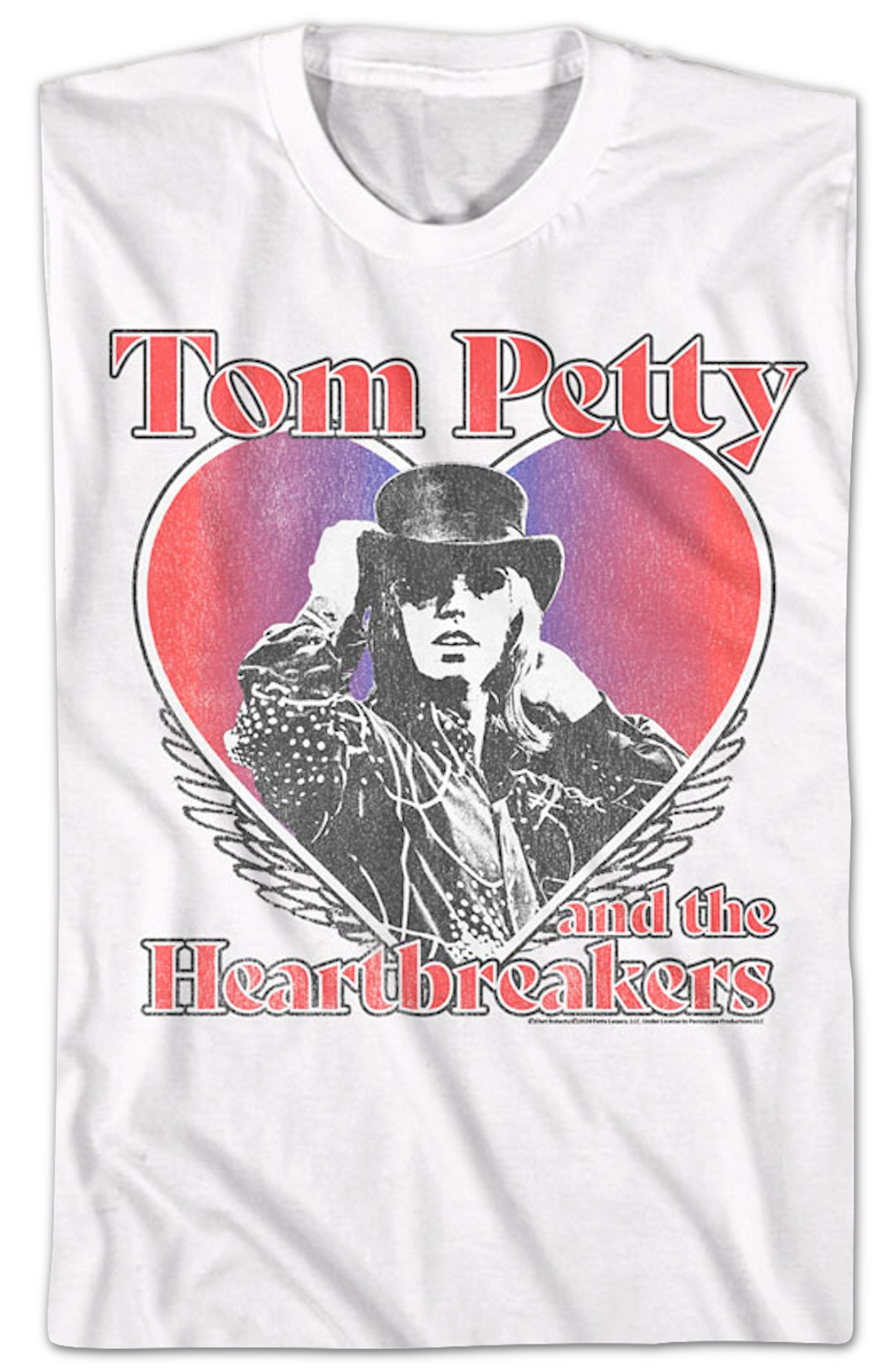 Winged Heart Tom Petty And The Heartbreakers T-Shirt product image 2