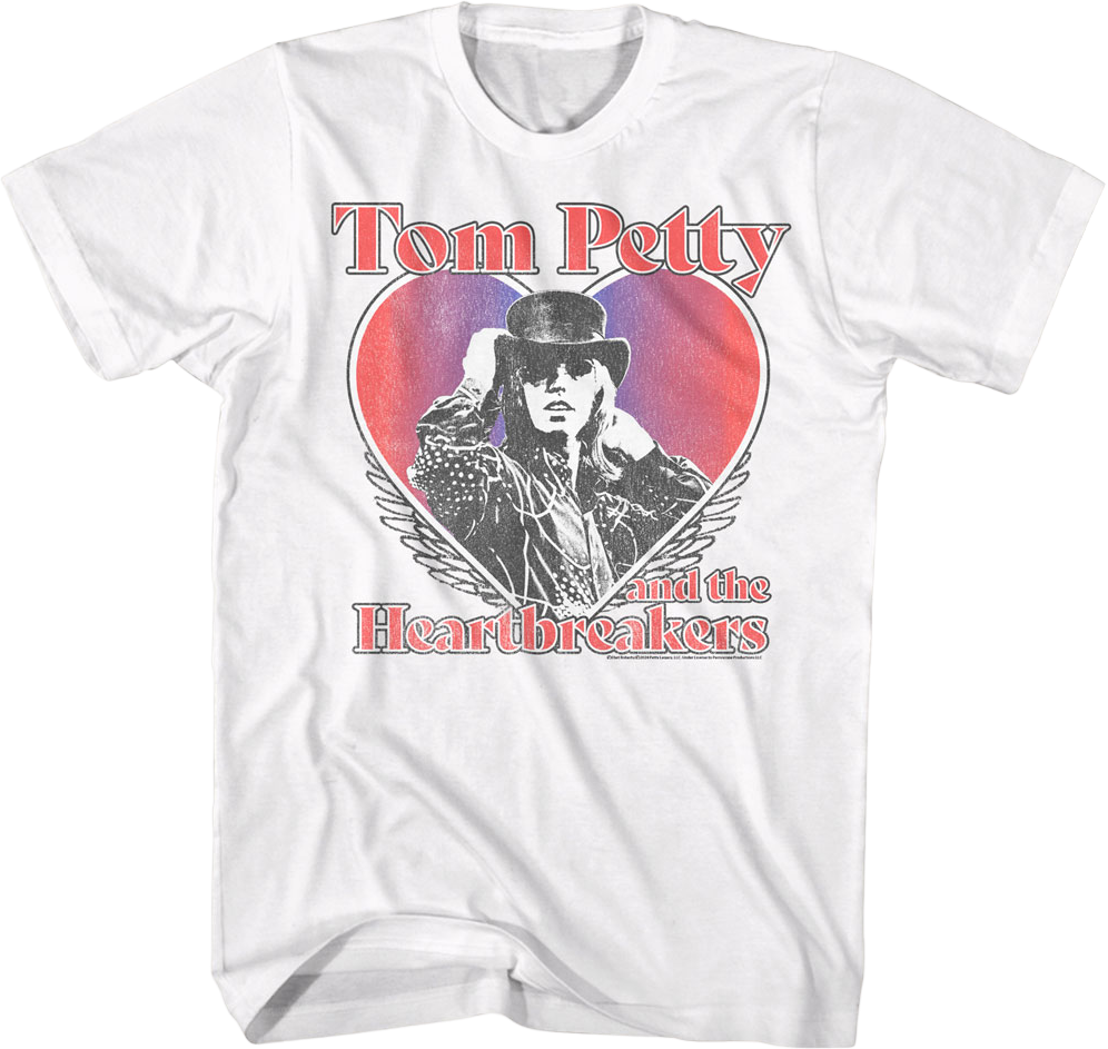 Winged Heart Tom Petty And The Heartbreakers T-Shirt product image 1