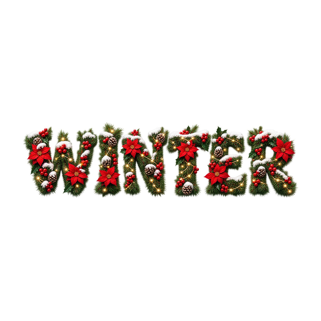 Winter Festive Text