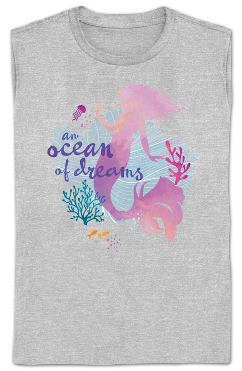 Womens An Ocean Of Dreams Little Mermaid Disney Shirt product image 2