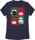 Womens Darth Vader & Stormtroopers Christmas Collage Star product image 1