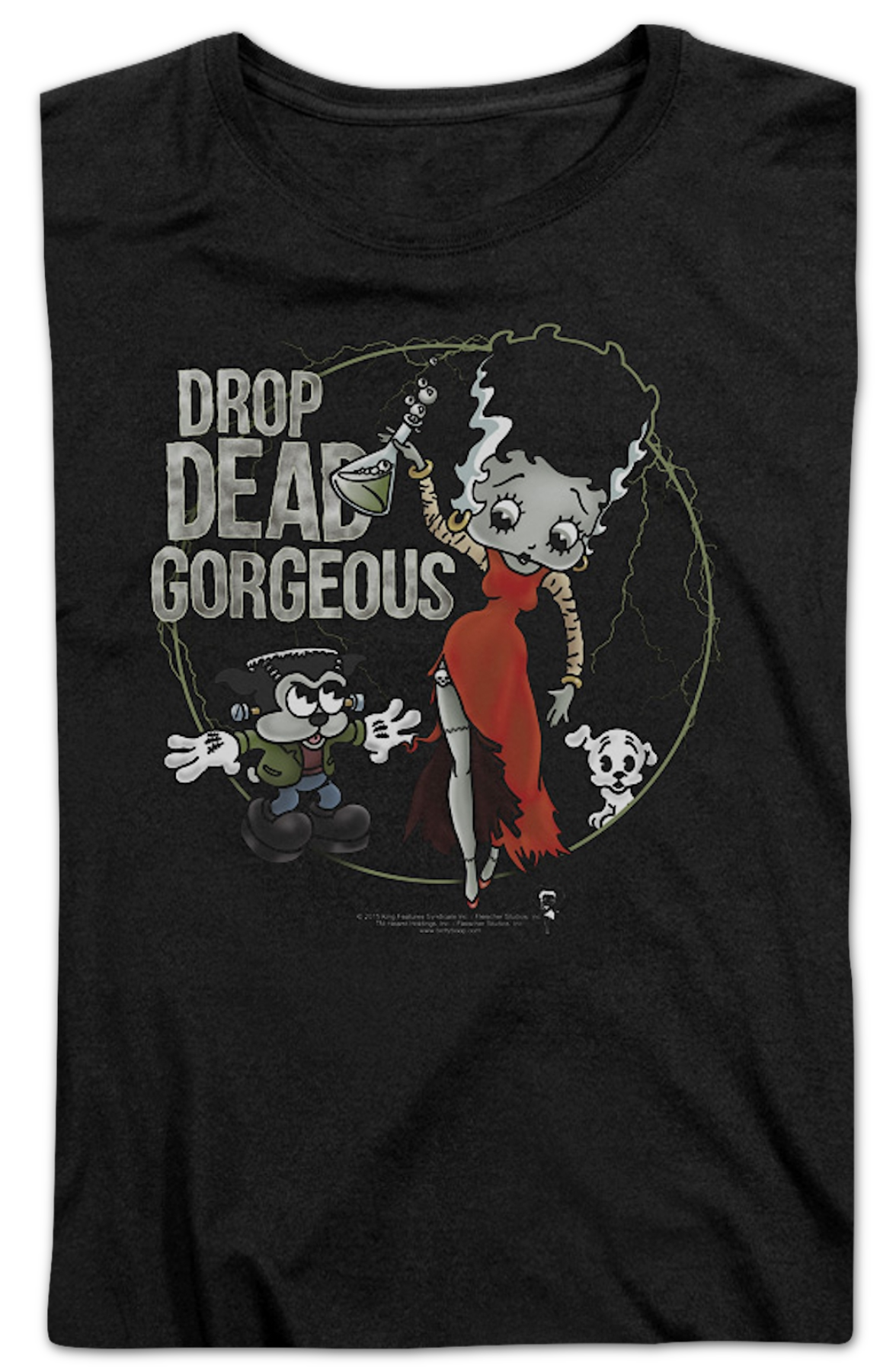 Womens Drop Dead Gorgeous Betty Boop Shirt product image 2