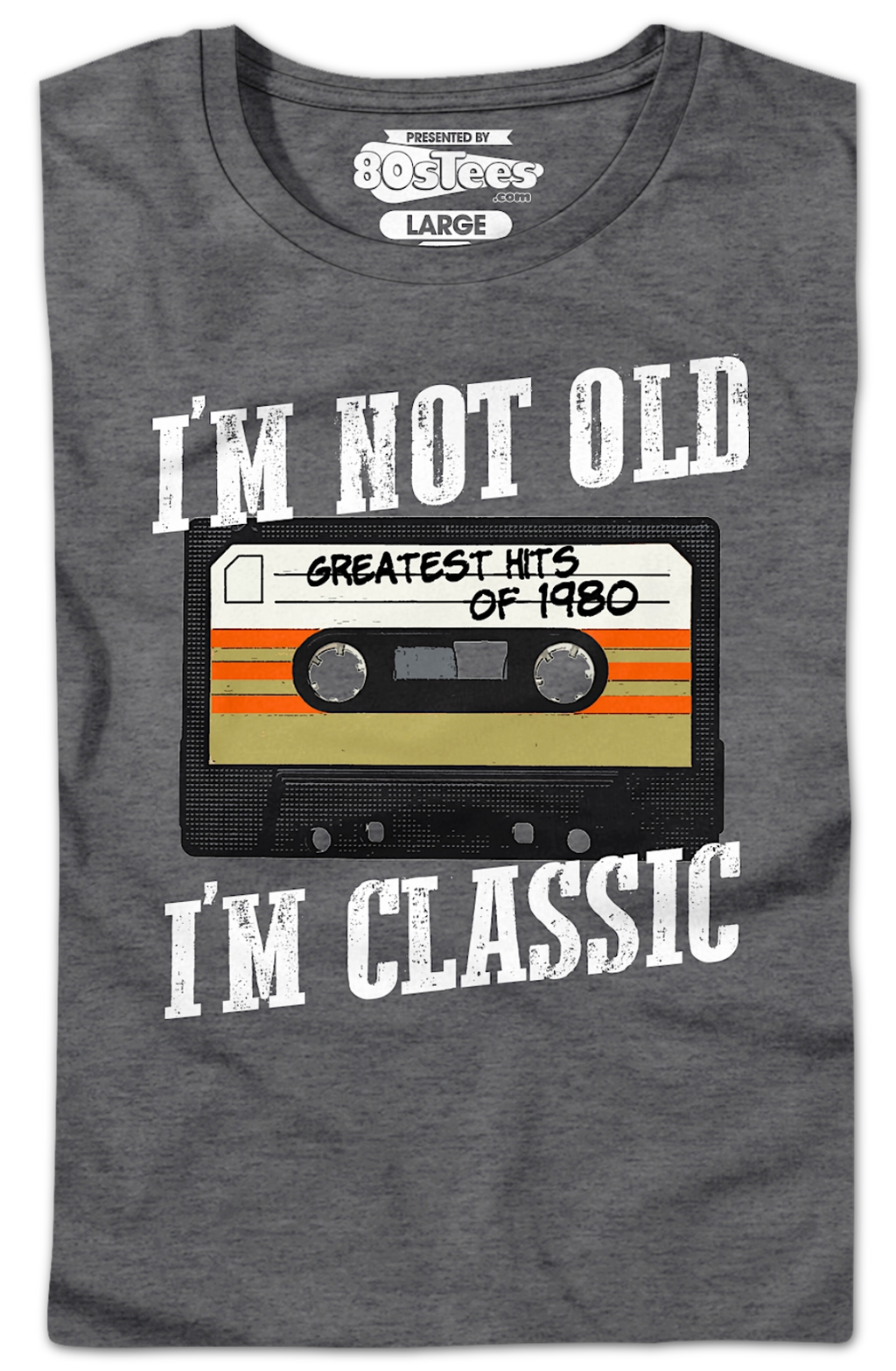 Womens I'm Not Old I'm Classic Greatest Hits Of 1980 Shirt product image 2