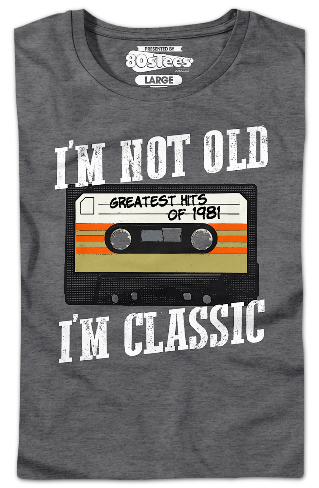 Womens I'm Not Old I'm Classic Greatest Hits Of 1981 Shirt product image 2