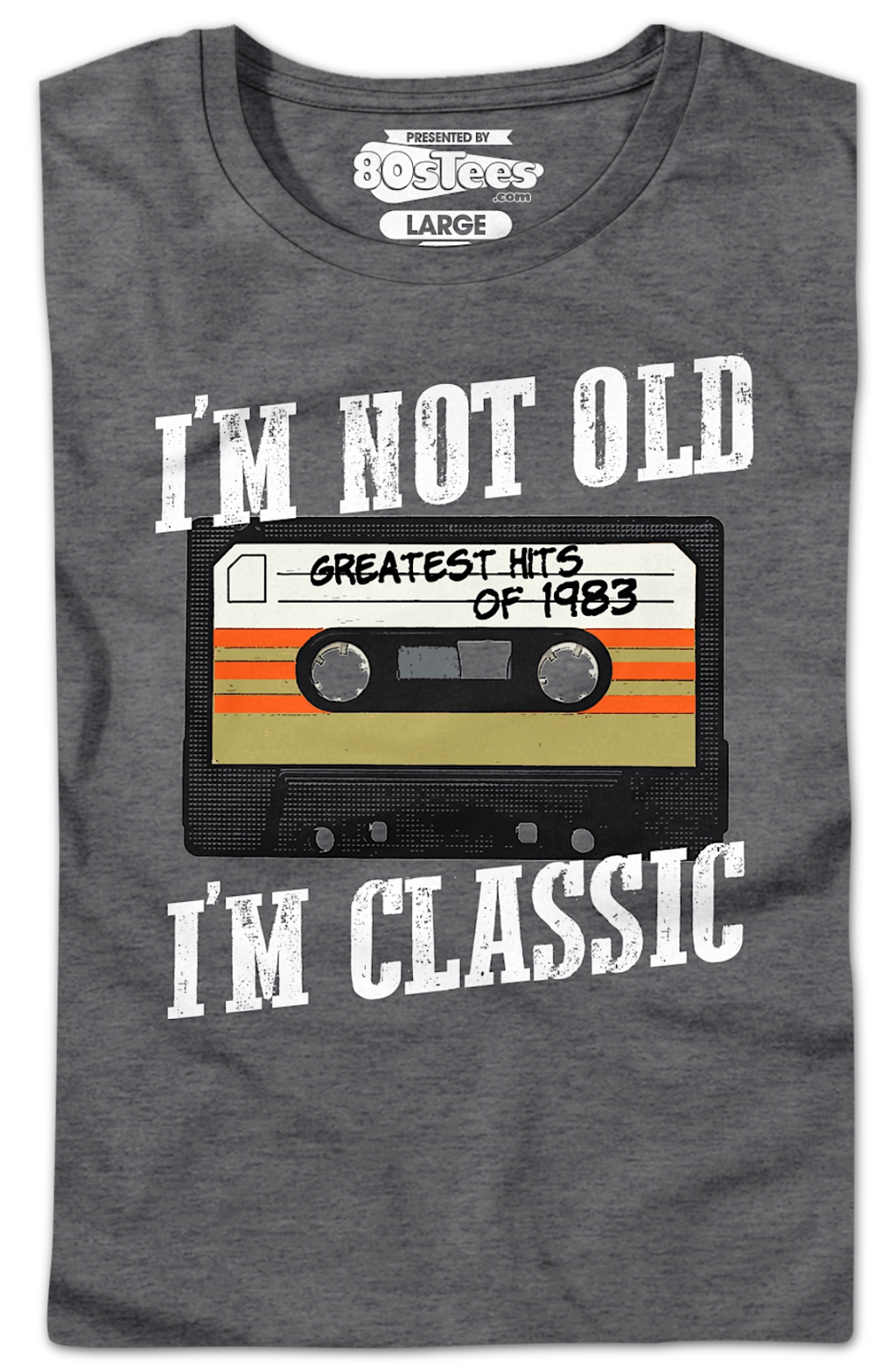 Womens I'm Not Old I'm Classic Greatest Hits Of 1983 Shirt product image 2