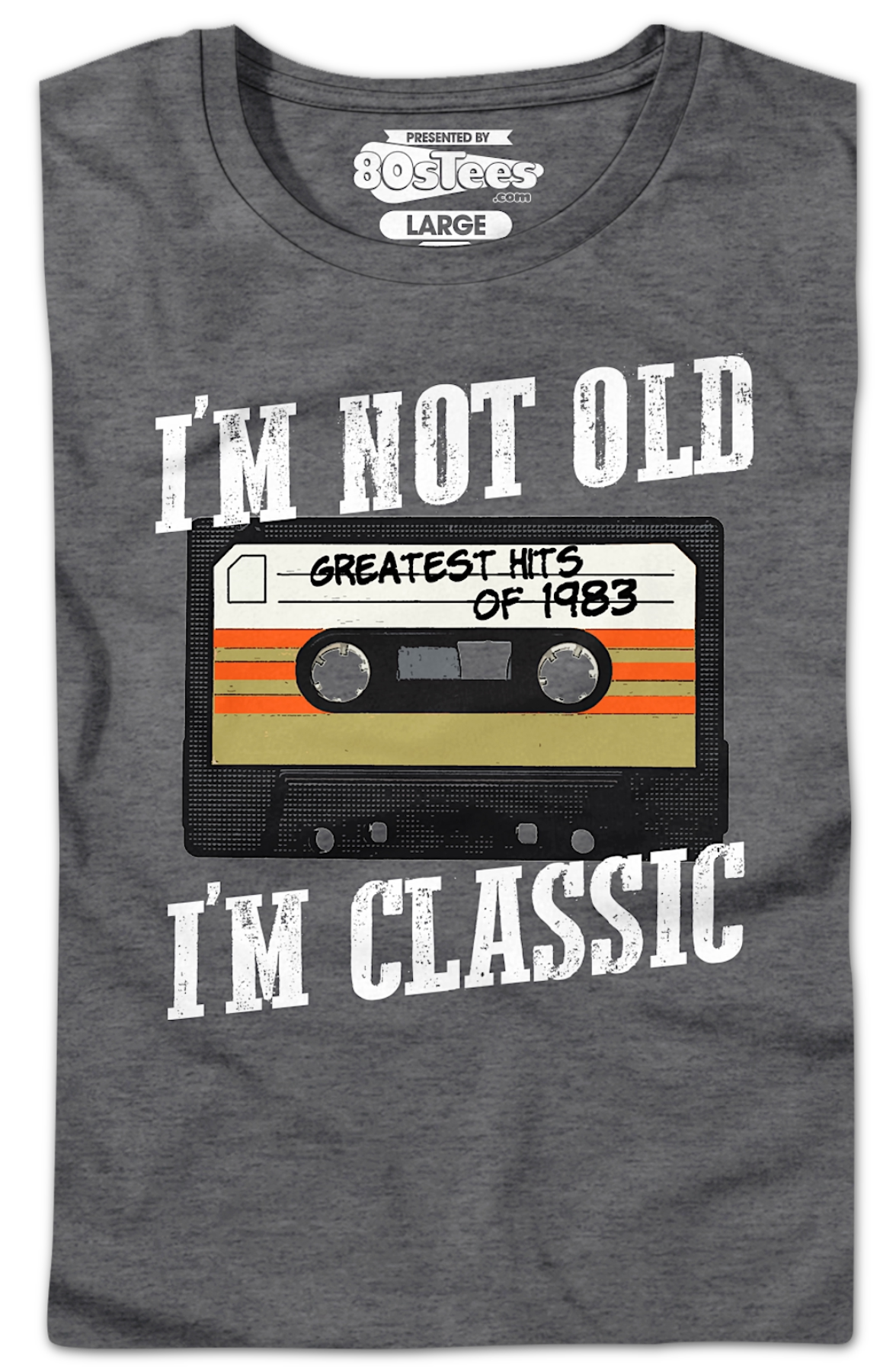 Womens I'm Not Old I'm Classic Greatest Hits Of 1983 Shirt product image 2