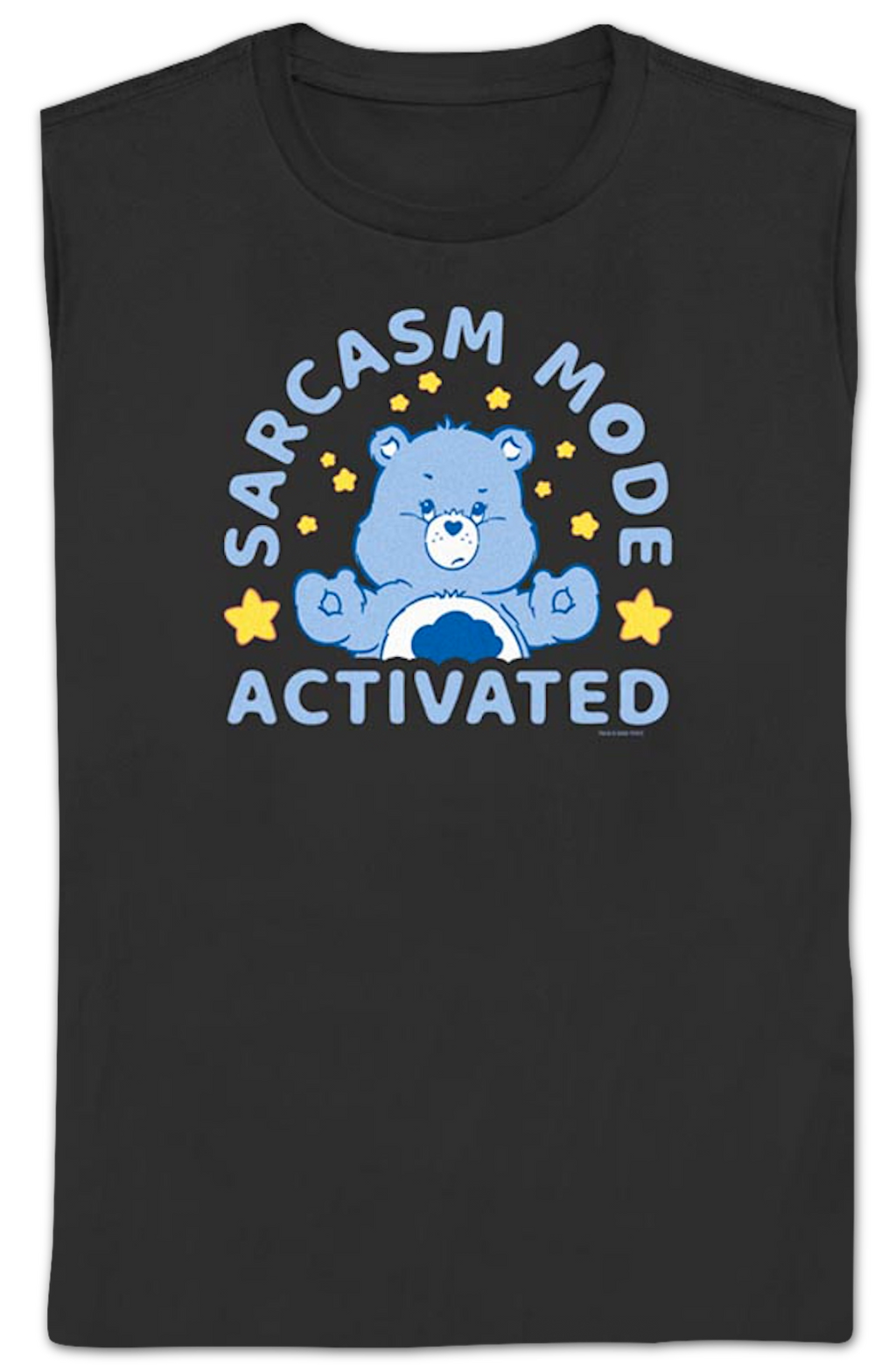 Womens Sarcasm Mode Activated Care Bears Shirt product image 2