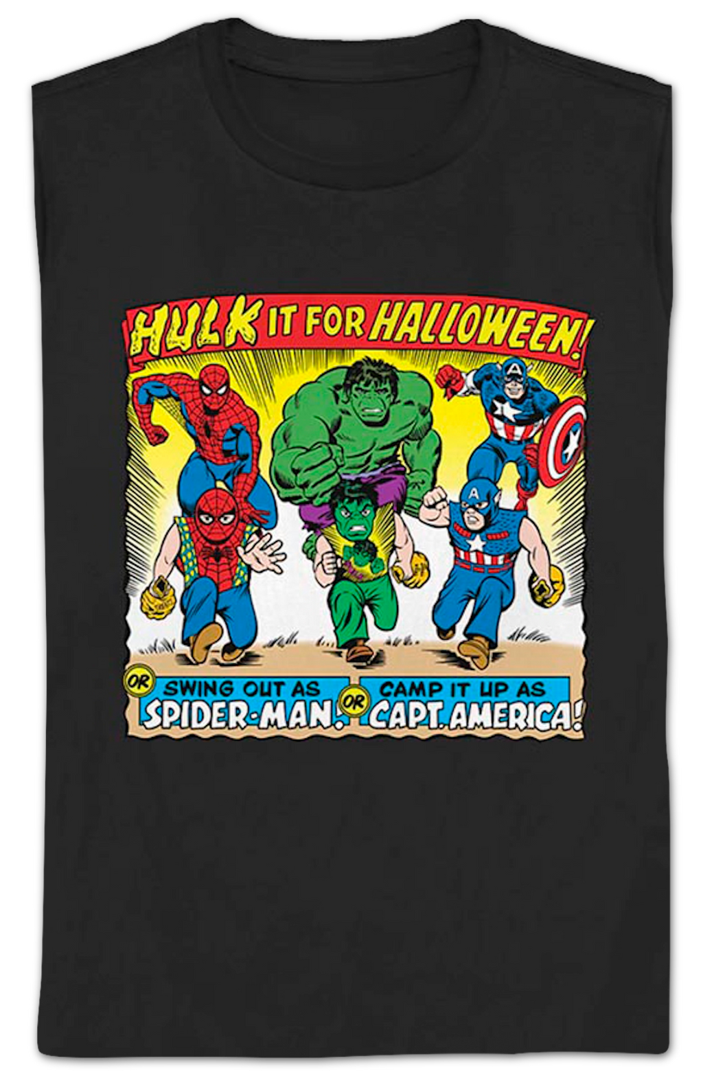 Womens Vintage Avengers Halloween Costumes Ad Marvel Comics product image 2