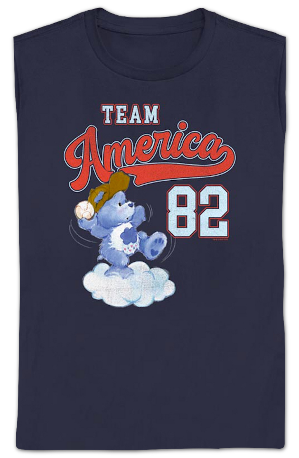 Womens Team America Care Bears Shirt product image 2