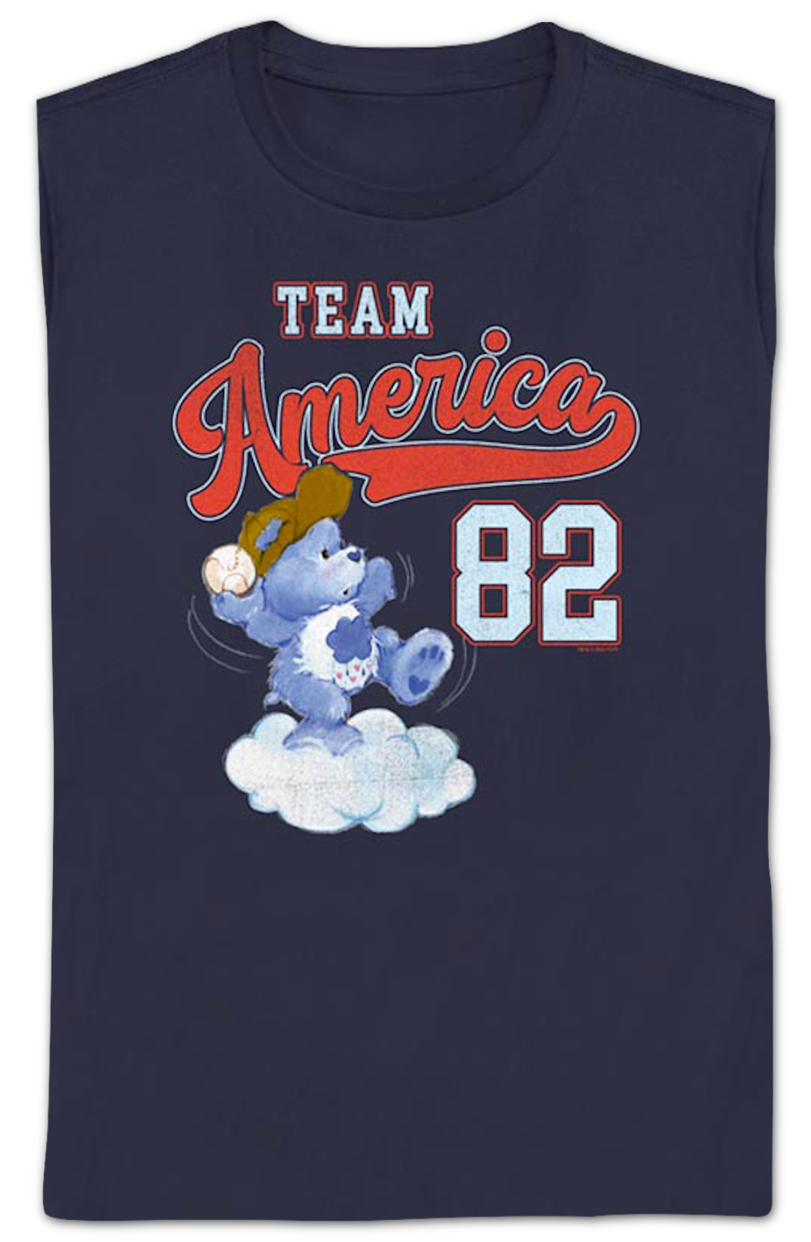 Womens Team America Care Bears Shirt product image 2
