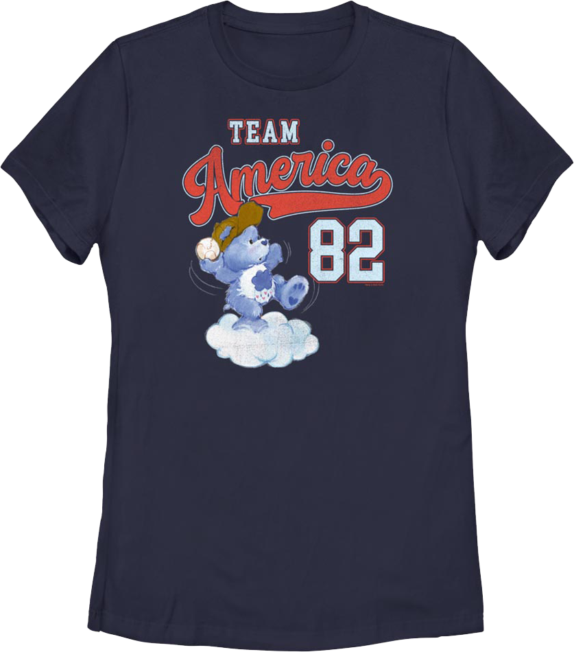 Womens Team America Care Bears Shirt product image 1
