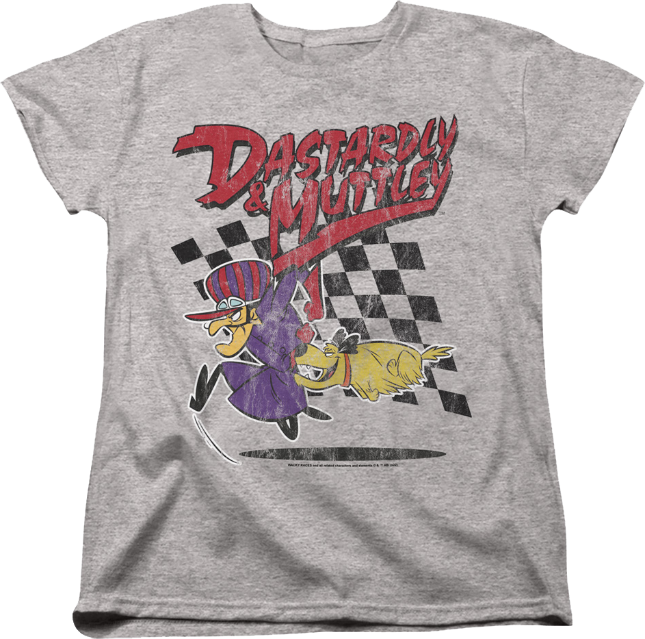 Womens Vintage Dastardly & Muttley Wacky Races Shirt product image 1