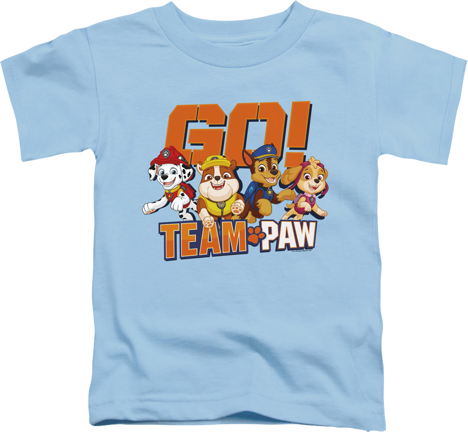 Youth Go Team PAW Patrol Shirt product image 1