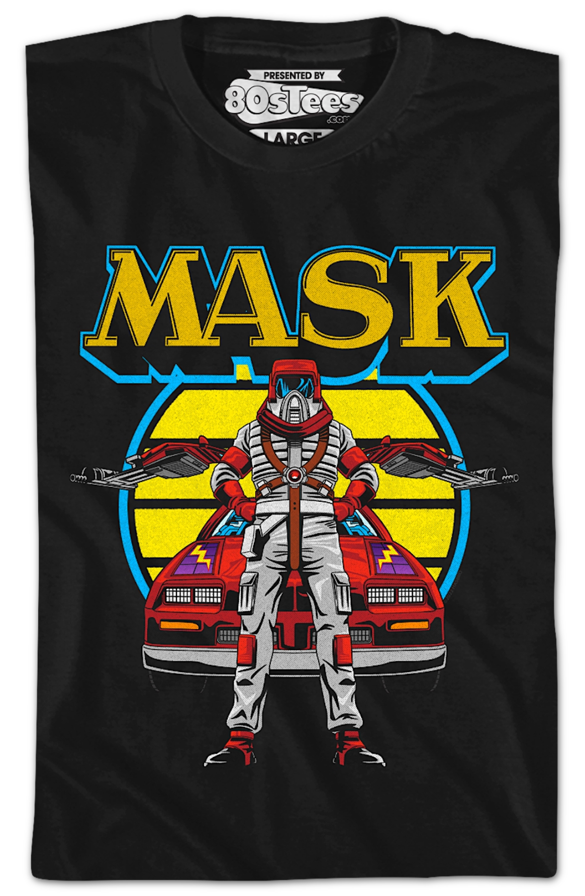 Youth Retro Matt Trakker And Thunderhawk MASK Shirt product image 2