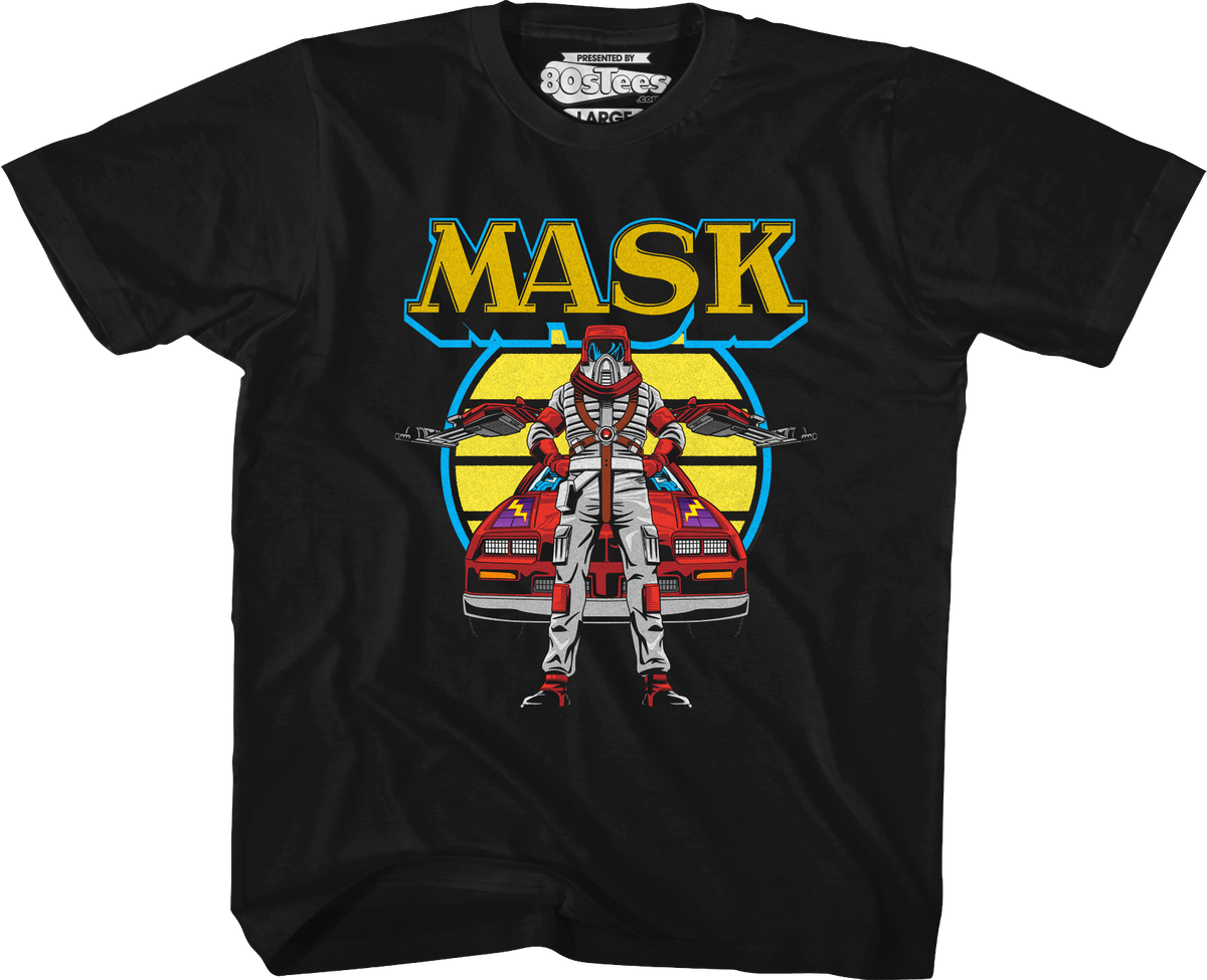 Youth Retro Matt Trakker And Thunderhawk MASK Shirt product image 1