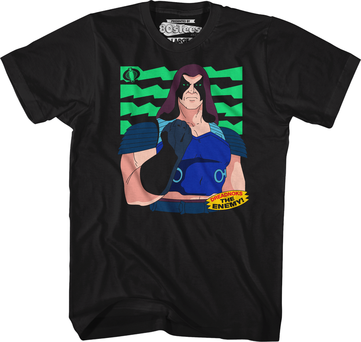 Zartan Dreadnoks GI Joe T-Shirt product image 1